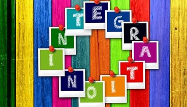 Schmuckbild mit Titel Integration