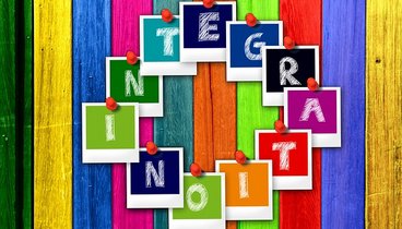 Schmuckbild mit Titel Integration